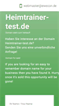 Mobile Screenshot of heimtrainer-test.de